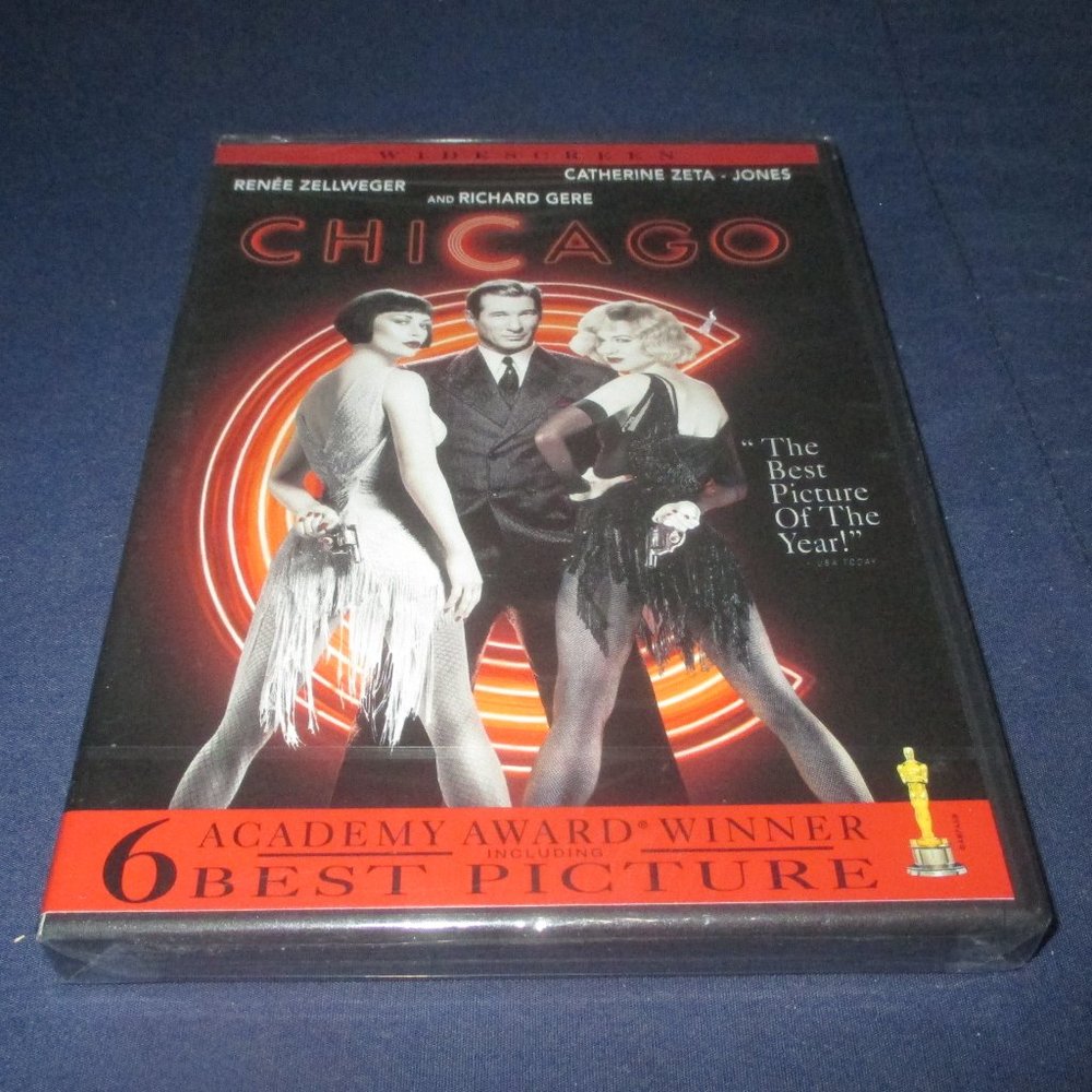 Chicago (DVD, 2003) (unopened) Renee Zellweger Richard Gere